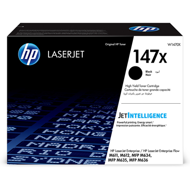 HP W1470X 147X Black LaserJet Toner Cartridge (25 200 pages)
